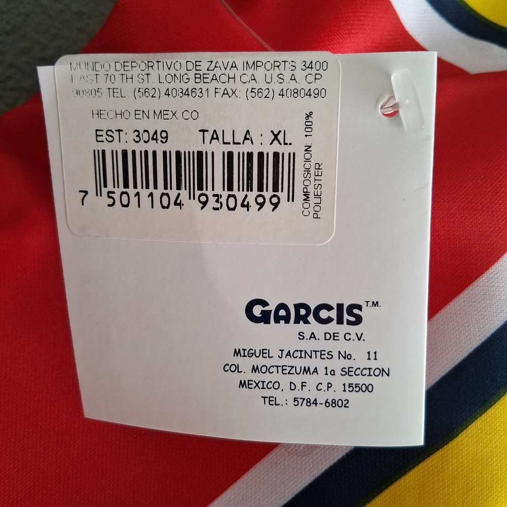 NOS Gracis Morelia Monarcas Mexico Liga MX Soccer Jersey B Hermanos Size XL  Y2K - Picture 8 of 13